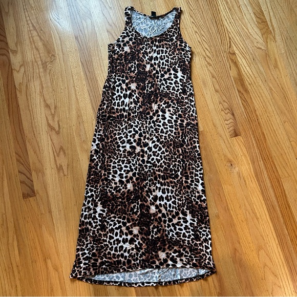 H&M leopard print maxi tank dress - Picture 2 of 6